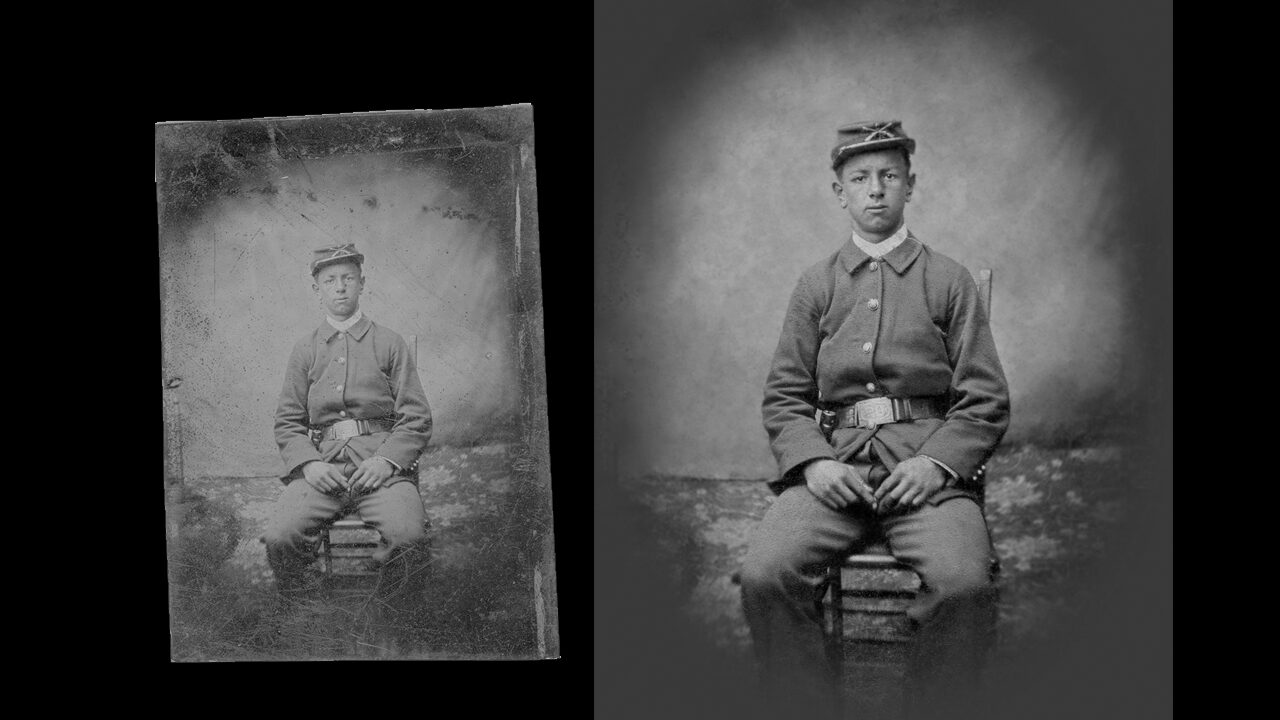 Civil War Tintype