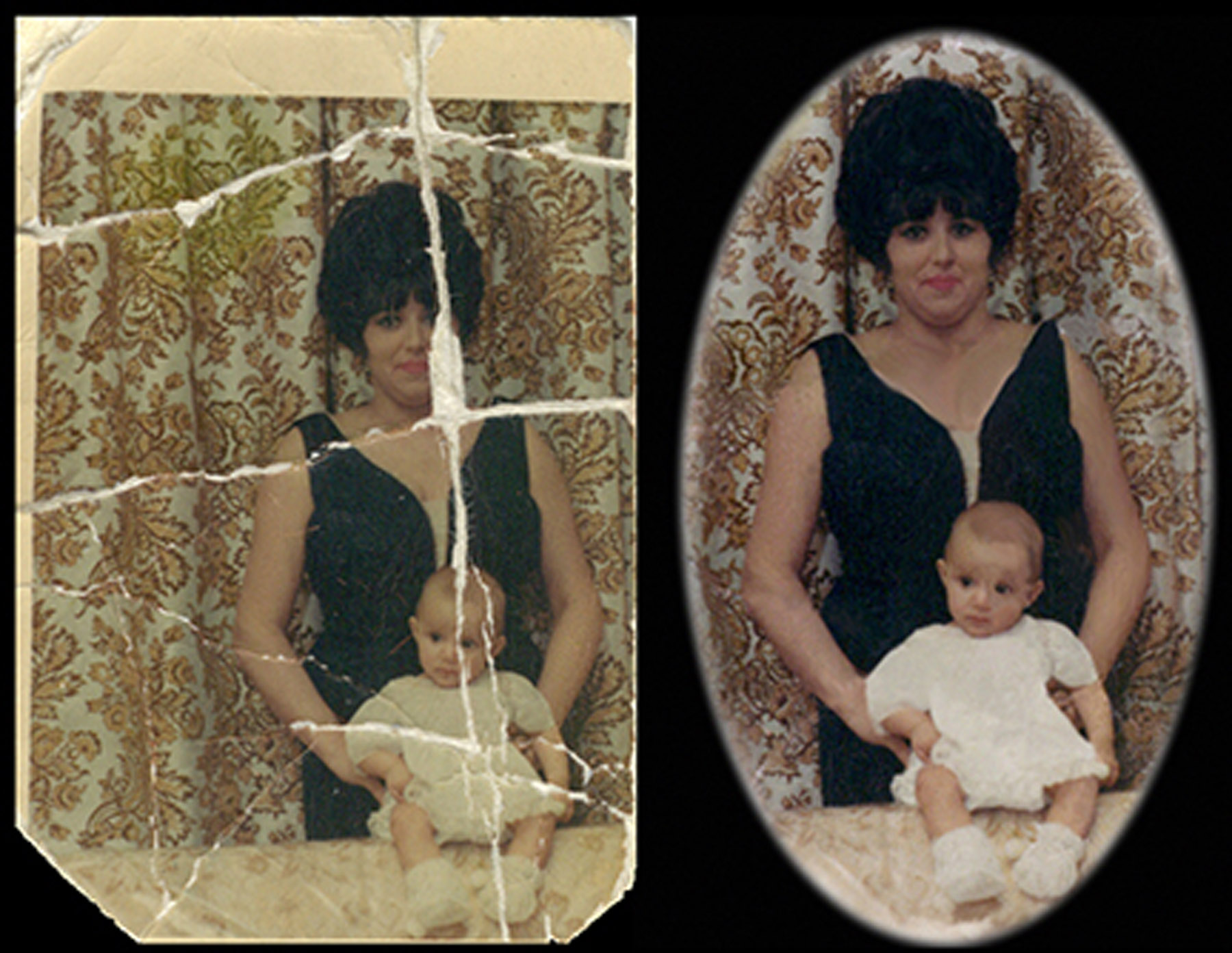 Mother & Baby — Rebuilt from Creases