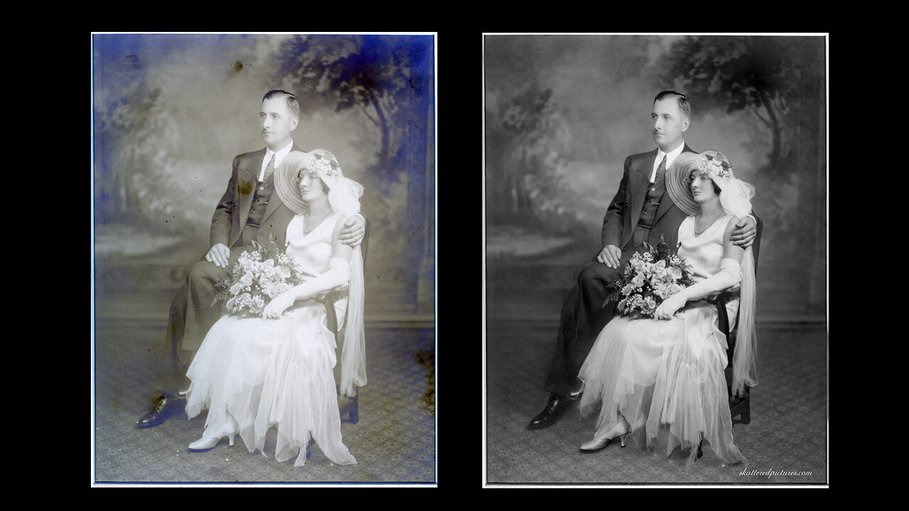 Photo Restorations example